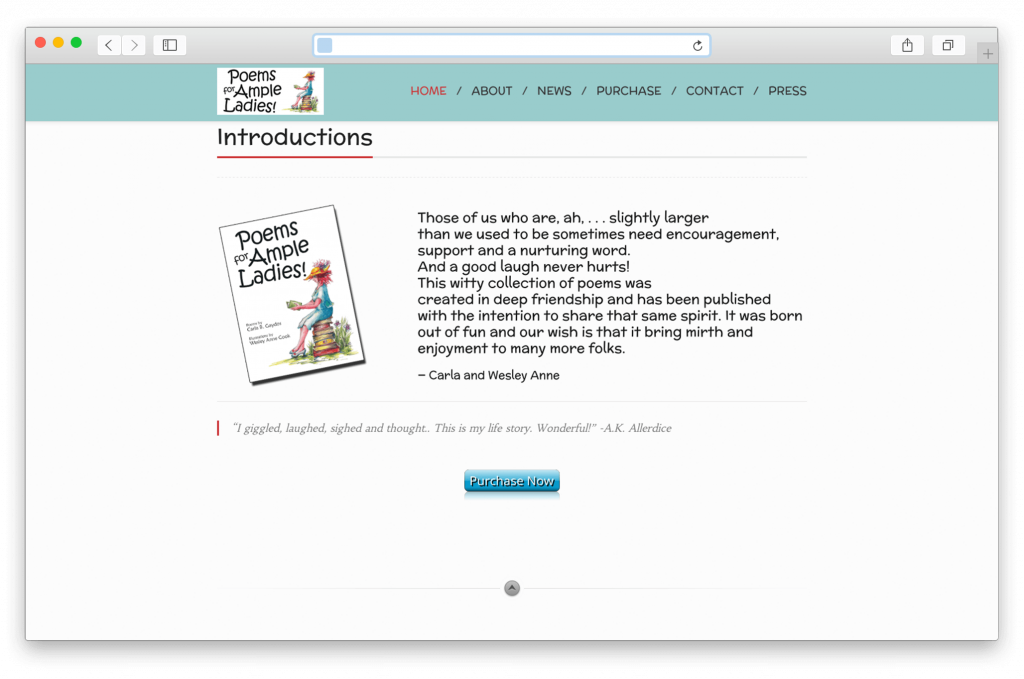 Poems for Ample Ladies