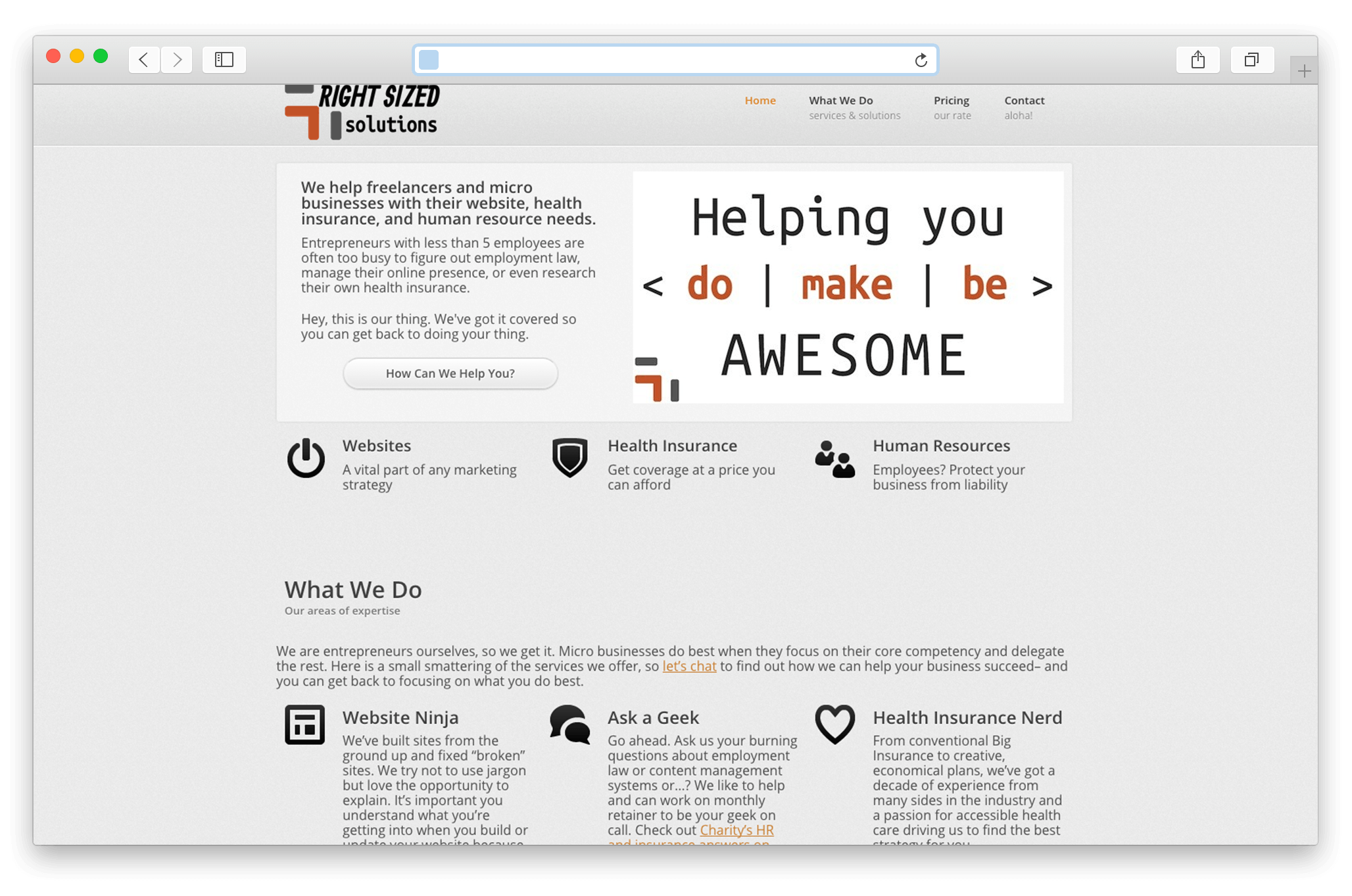 Right Sized Solutions